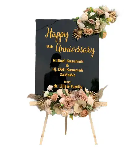 Papan Bunga Akrilik Pageralang